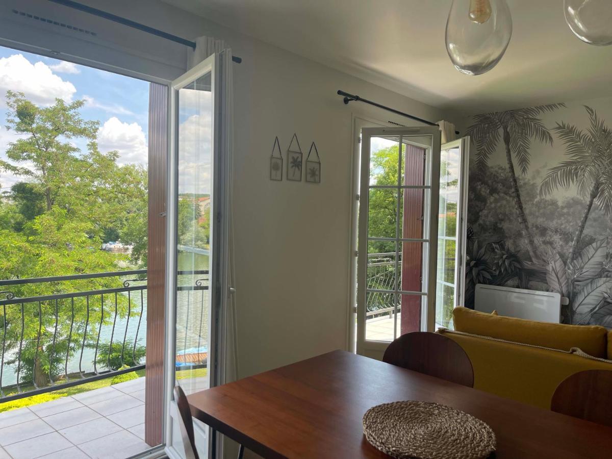 Ambiance Seine, Appartement Lumineux En Bordure De Seine - Chouette Thomery Екстер'єр фото